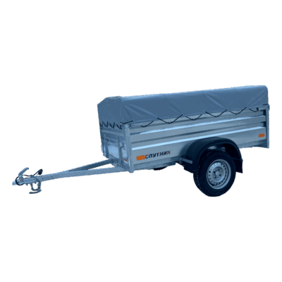 Прицеп СПУТНИК Expert ZN 2013 R13 (2 м x 1,3 м x 48 см тент 0,35 м)